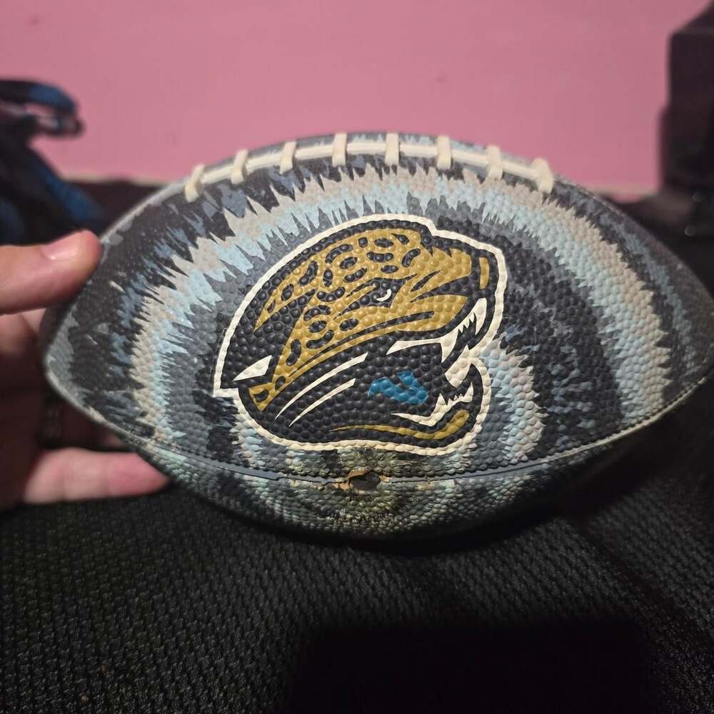 Jacksonville Jaguars NFL Mini Rubber Football